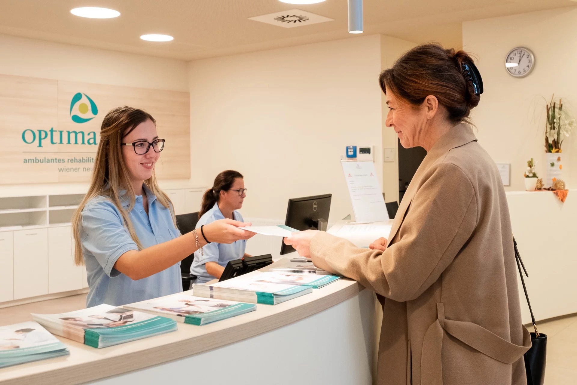 Bestens betreut vom Empfang bis zur Entlassung